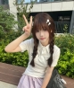 台中學生送茶：小夏160.C.45.20歲 可愛學生 臉甜聲音軟 個性好
