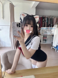 高雄學生妹：琳琳161.C.45.19歲 皮膚白裡透紅 粉嫩 很可愛